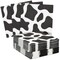 100 Pack Cow Print Napkins for Farm Animal Birthday Party Supplies (2-Ply, 6.5 x 6.5 In)